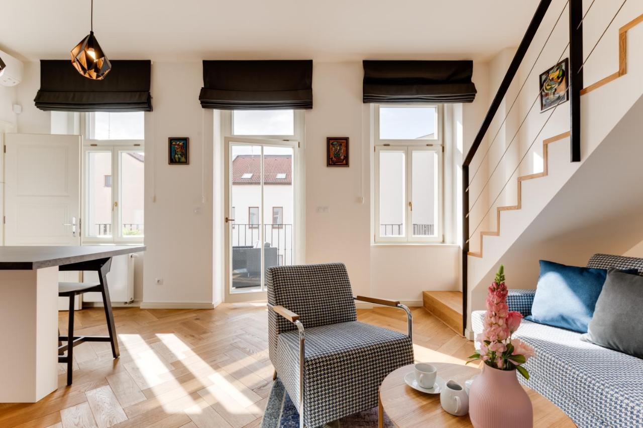 Appartement Anděl design duplex, AC, garage à Prague Extérieur photo