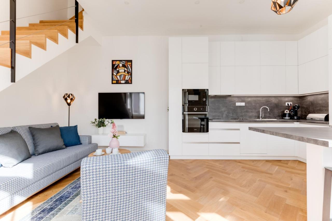 Appartement Anděl design duplex, AC, garage à Prague Extérieur photo