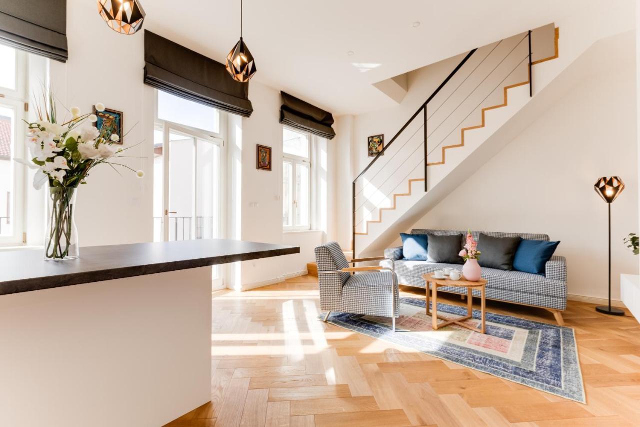 Appartement Anděl design duplex, AC, garage à Prague Extérieur photo